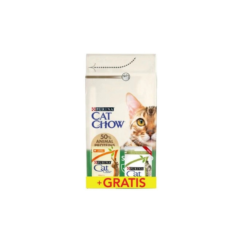 Purina Cat Chow Special Care Sterilised 1,5kg + saszetki 2x85g gratis