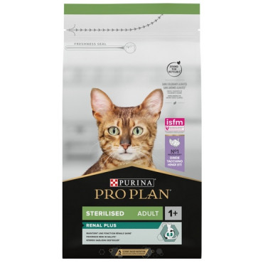 Purina Pro Plan Cat Sterilised Renal Adult Indyk 1,5kg