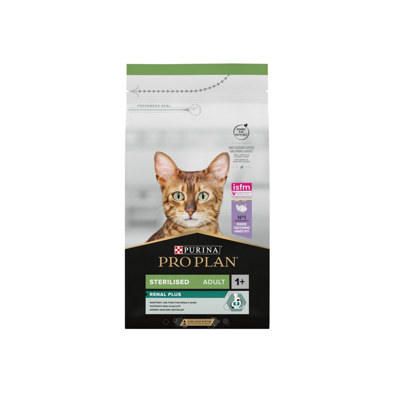 Purina Pro Plan Cat Sterilised Renal Adult Indyk 1,5kg