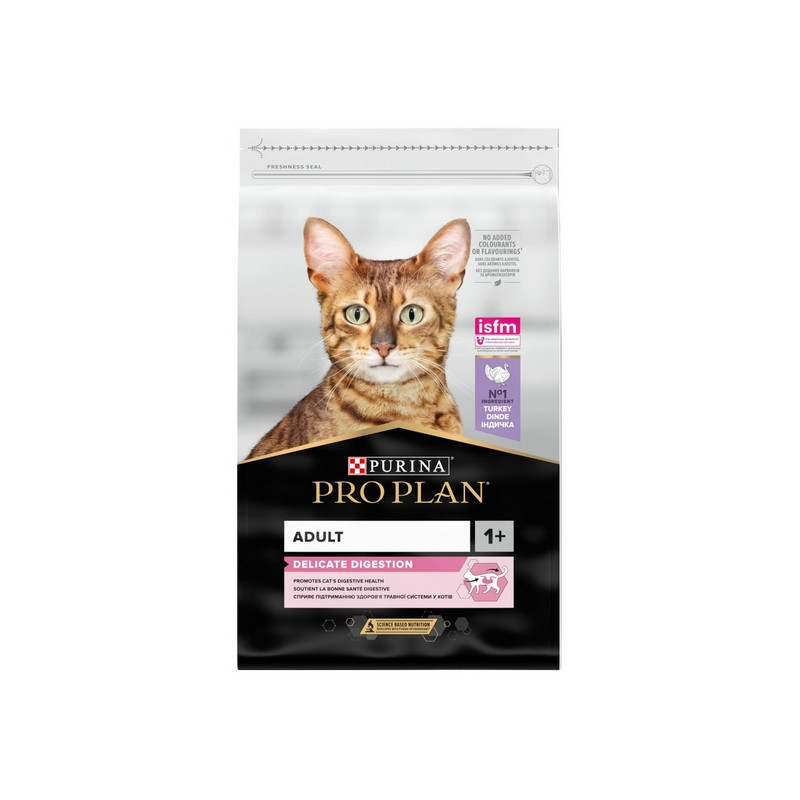 Purina Pro Plan Cat Adult Delicate Digestion z indykiem 10kg