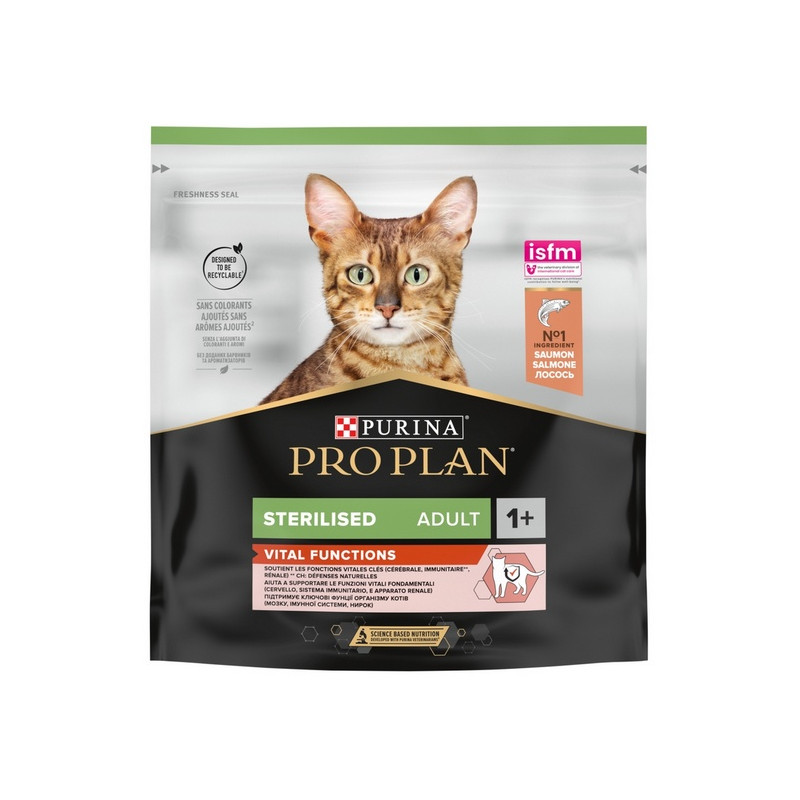 Purina Pro Plan Cat Adult Sterilised Vital Functions Łosoś 400g