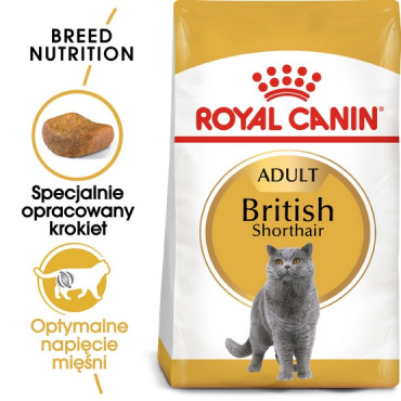 Royal Canin British Shorthair Adult karma sucha dla kotów dorosłych rasy brytyjski krótkowłosy 400g