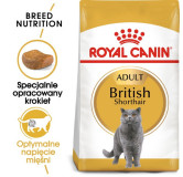 Royal Canin British Shorthair Adult karma sucha dla kotów dorosłych rasy brytyjski krótkowłosy 400g