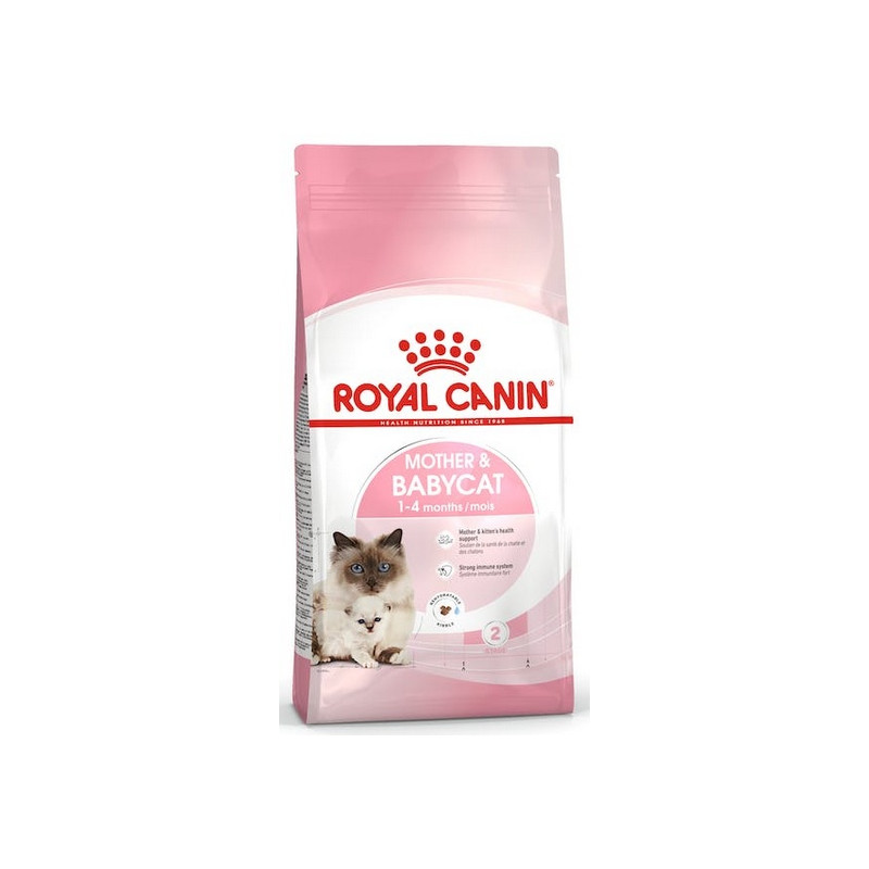 Royal Canin Mother&Babycat karma sucha dla kotek w okresie ciąży, laktacji i kociąt od 1 do 4 miesiąca 4kg