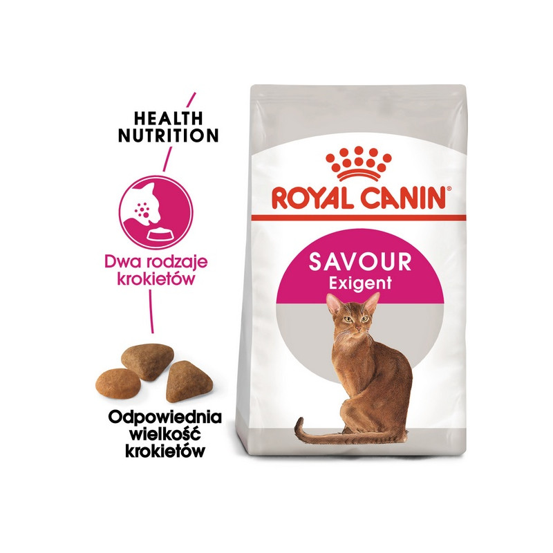 Royal Canin Savour Exigent karma sucha dla kotów dorosłych, wybrednych, kierujących się teksturą krokieta 10kg