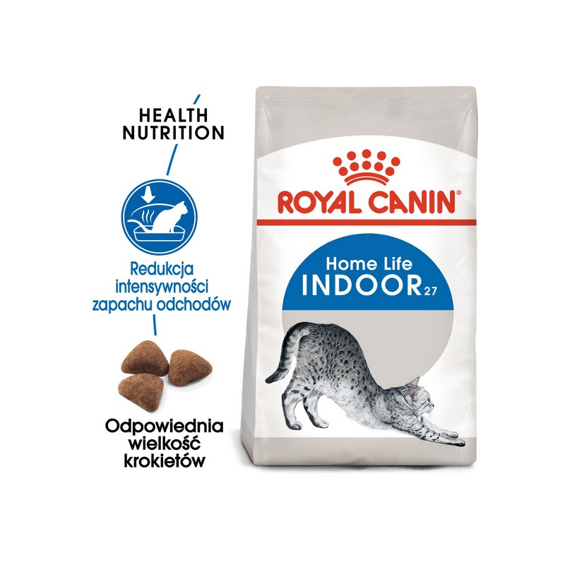 Royal Canin Indoor karma sucha dla kotów dorosłych, przebywających wyłącznie w domu 400g