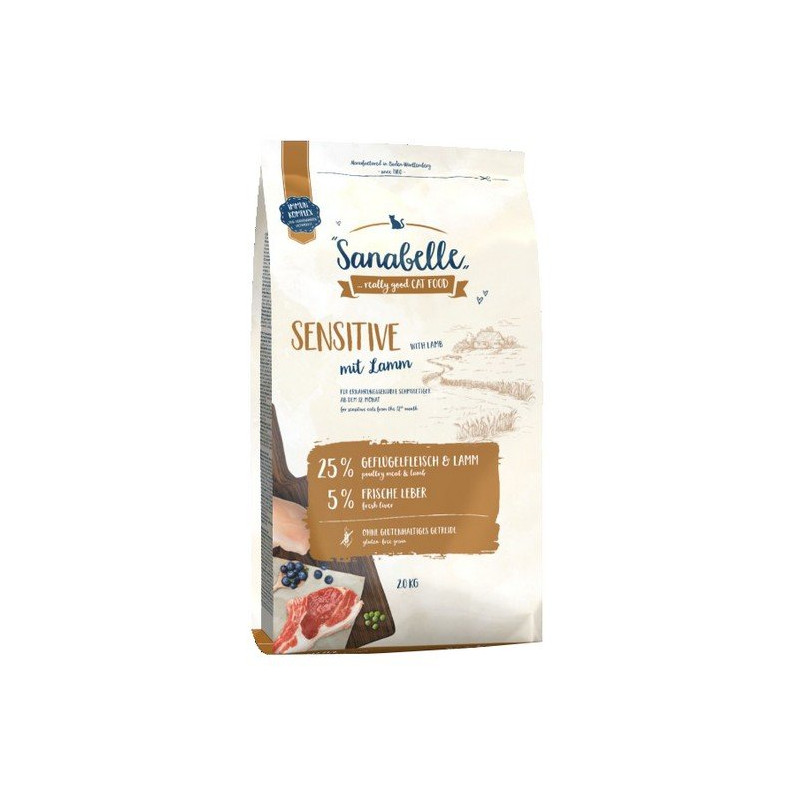 Sanabelle Adult Sensitive z jagnięciną 400g