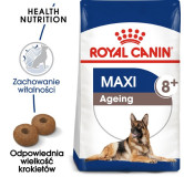 Royal Canin Maxi Ageing 8+ karma sucha dla psów dojrzałych, po 8 roku życia, ras dużych 15kg