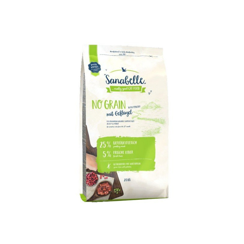 Sanabelle Adult No Grain Geflugel - bezzbożowa z drobiem 400g