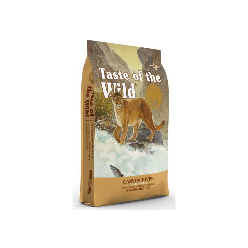 Taste of the Wild Canyon River Feline z pstrągiem i łososiem 2kg