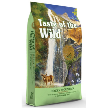 Taste of the Wild Rocky Mountain Feline z dziczyzną i łososiem 2kg