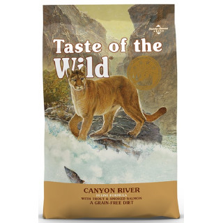 Taste of the Wild Canyon River Feline z pstrągiem i łososiem 6,6kg