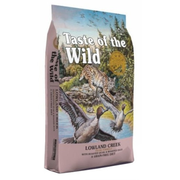 Taste of the Wild Lowland Creek Feline z przepiórką i kaczką 2kg