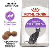 Royal Canin Sterilised karma sucha dla kotów dorosłych, sterylizowanych 10kg