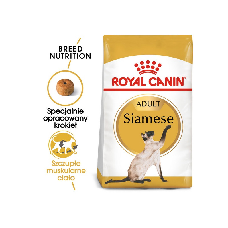 Royal Canin Siamese Adult karma sucha dla kotów dorosłych rasy syjamskiej 400g