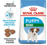 Royal Canin Mini Puppy karma sucha dla szczeniąt, od 2 do 10 miesiąca życia, ras małych 800g