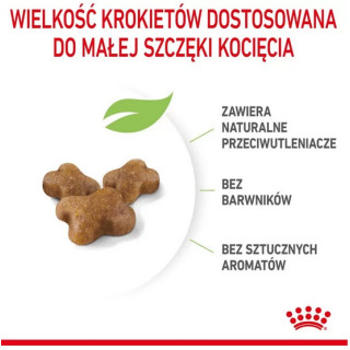 Royal Canin Kitten karma sucha dla kociąt od 4 do 12 miesiąca życia 2kg