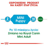 Royal Canin Mini Puppy karma sucha dla szczeniąt, od 2 do 10 miesiąca życia, ras małych 800g