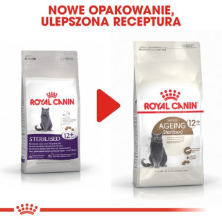 Royal Canin Ageing +12 Sterilised karma sucha dla kotów dojrzałych, sterylizowanych 2kg