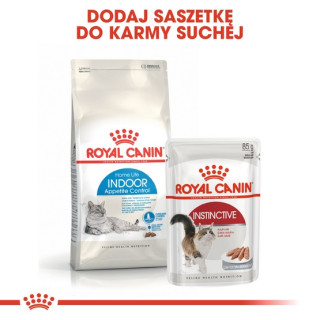 Royal Canin Indoor Apetite Control karma sucha dla kotów dorosłych przebywających w domu, domagających się jedzenia 400g