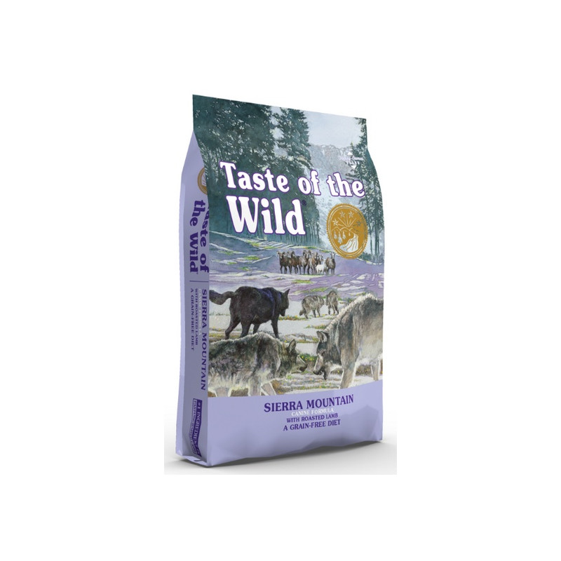 Taste of the Wild Sierra Mountain Canine z mięsem z jagnięciną 2kg