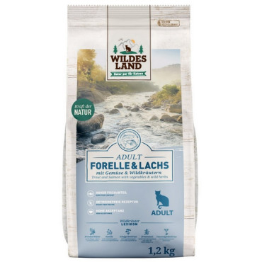 Wildes Land Classic Adult Forelle & Lachs 1,2kg