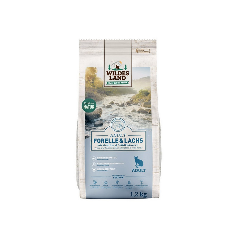 Wildes Land Classic Adult Forelle & Lachs 1,2kg