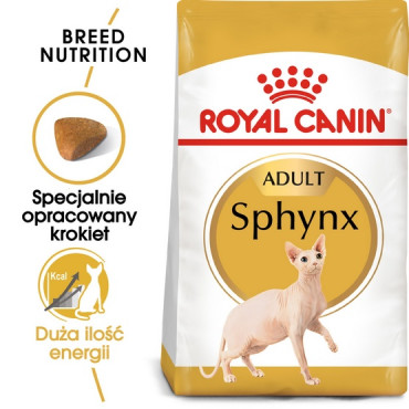 Royal Canin Sphynx Adult karma sucha dla kotów dorosłych rasy sfinks 400g