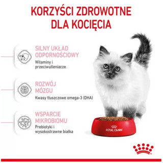 Royal Canin Kitten karma sucha dla kociąt od 4 do 12 miesiąca życia 4kg