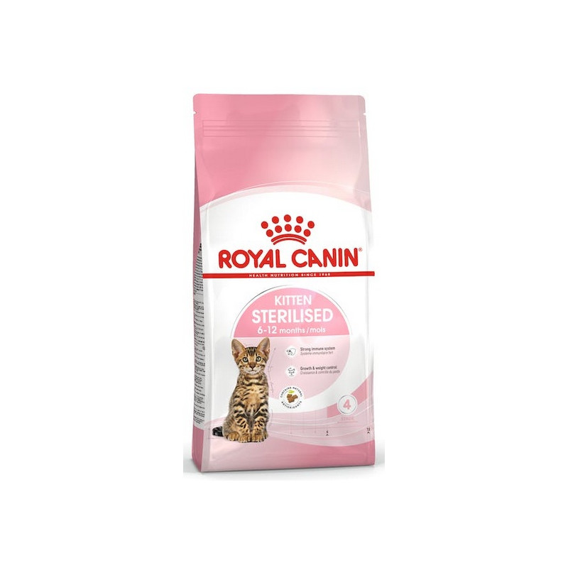 Royal Canin Kitten Sterilised karma sucha dla kociąt od 4 do 12 miesiąca życia, sterylizowanych 400g