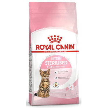 Royal Canin Kitten Sterilised karma sucha dla kociąt od 4 do 12 miesiąca życia, sterylizowanych 2kg