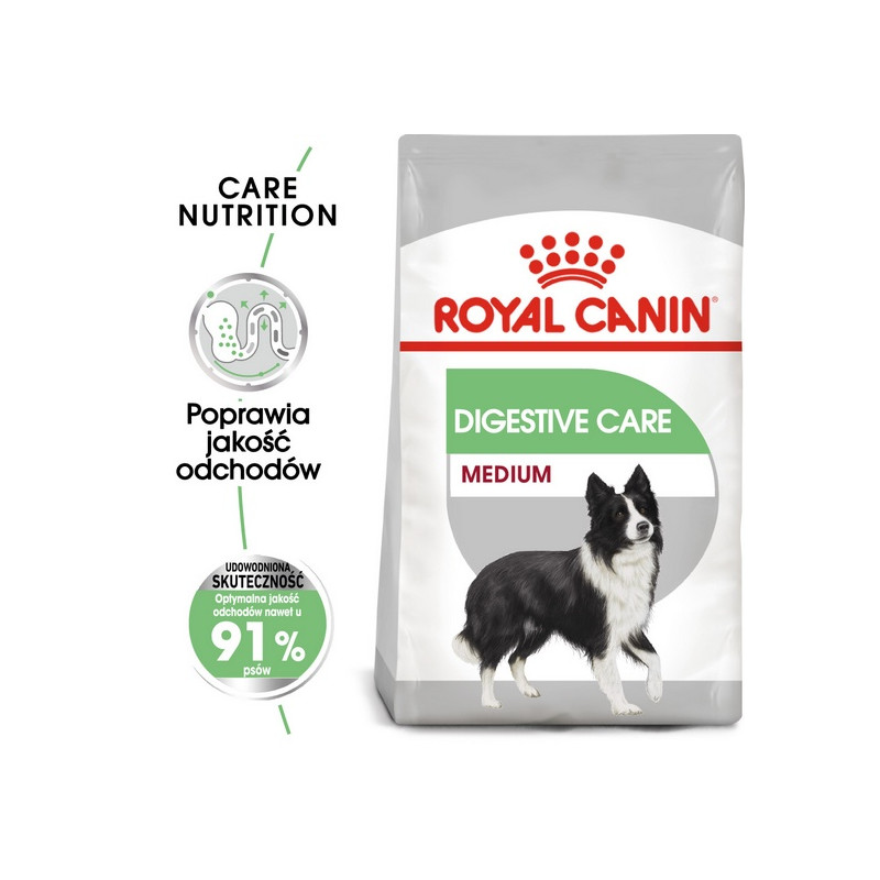 Royal Canin Medium Digestive Care karma sucha dla psów dorosłych, ras średnich o wrażliwym przewodzie pokarmowym 3kg