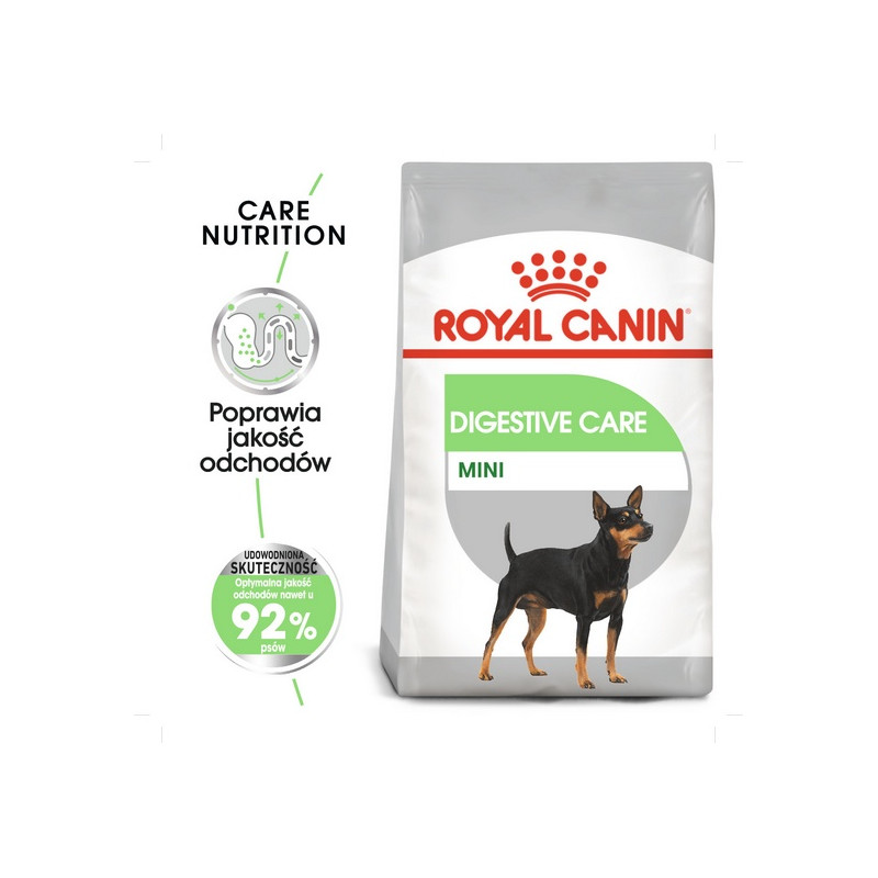 Royal Canin Mini Digestive Care karma sucha dla psów dorosłych, ras małych o wrażliwym przewodzie pokarmowym 8kg