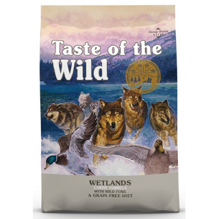 Taste of the Wild Wetlands Canine z mięsem z dzikiego ptactwa 12,2kg