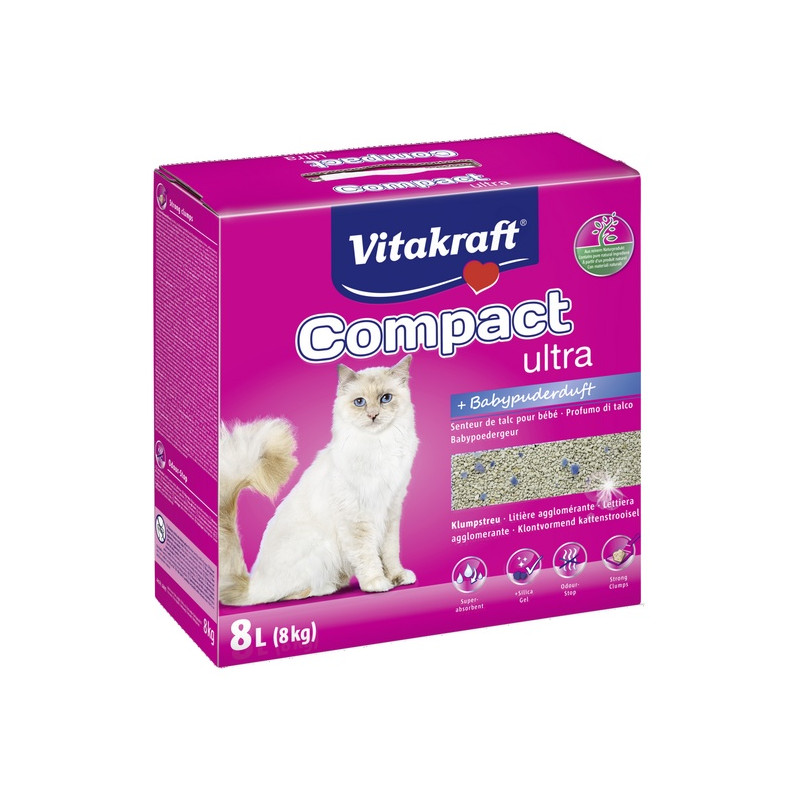 Żwirek Vitakraft Compact Ultra Plus 8kg [16079]