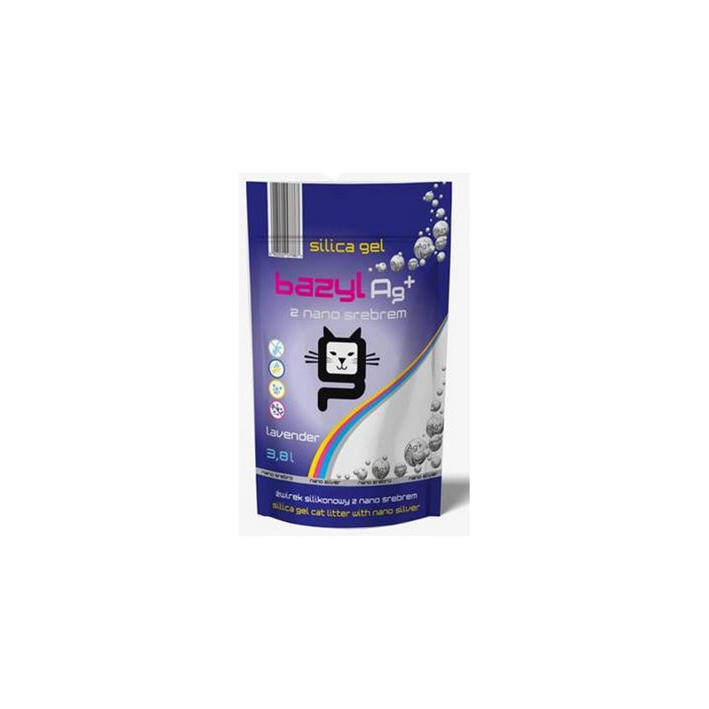 Bazyl Ag+ Silica gel Lawenda 3,8L