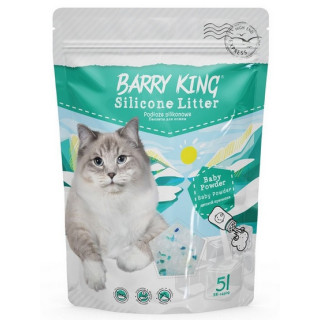 Barry King Podłoże silikonowe dla kota Baby Powder 5L [BK-14509]