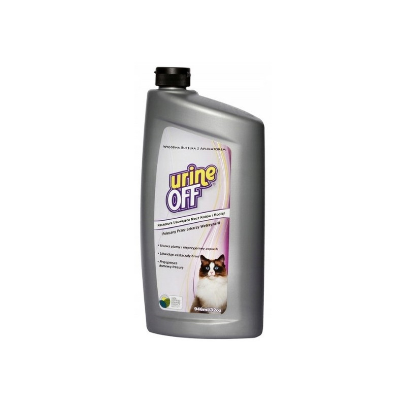 Urine Off Cat & Kitten Formula - do usuwania plam moczu 946ml