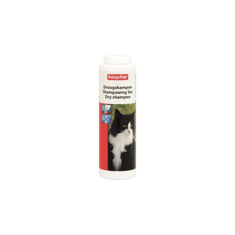 Beaphar Grooming Shampoo - suchy szampon dla kota 150g