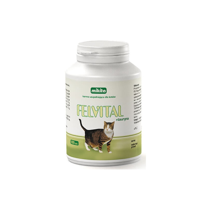 Mikita Felvital + Tauryna 100 tabletek