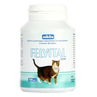 Mikita Felvital + Tran 100 tabletek