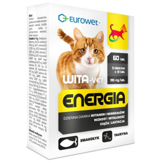 Wita-Vet Kot Energia Junior + Adult 60tabl