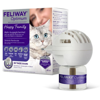 Feliway Optimum - kocie feromony Zestaw Startowy (Dyfuzor+wkład)