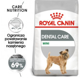 Royal Canin Mini Dental Care karma sucha dla psów dorosłych, ras małych, redukująca powstawanie kamienia nazębnego 1kg