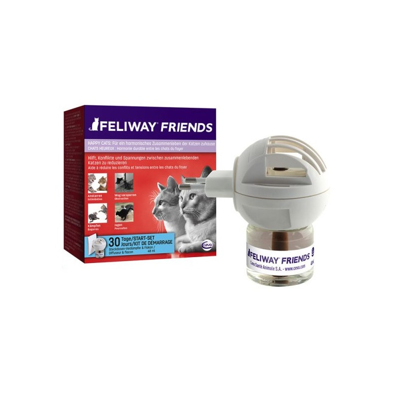 Feliway Friends - kocie feromony Zestaw Startowy (Dyfuzor+wkład)