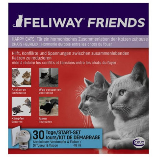 Feliway Friends - kocie feromony Zestaw Startowy (Dyfuzor+wkład)