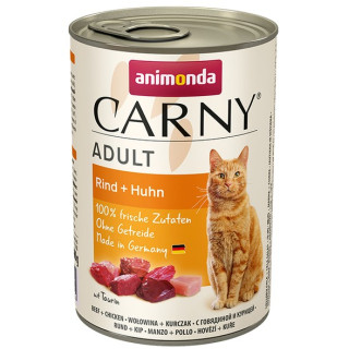 Animonda Carny Adult Wołowina + Kurczak puszka 400g