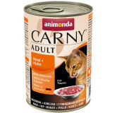 Animonda Carny Adult Wołowina + Kurczak puszka 400g