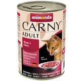 Animonda Carny Adult Wołowina + Serca puszka 400g