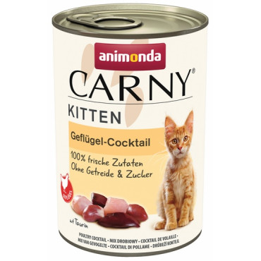 Animonda Carny Kitten Koktajl drobiowy puszka 400g